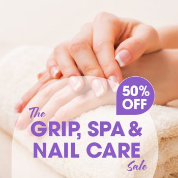 The Grip, Spa and Nail Care Sale